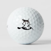 Schrodinger Cat Titliest Pro 3-pack Golfballen (Voorkant)