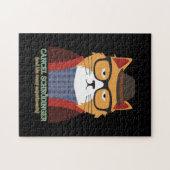 Schrodingerkat Legpuzzel (Horizontaal)