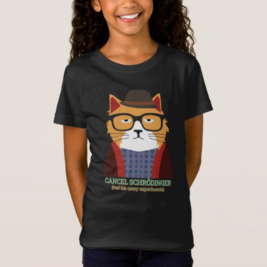 Schrodingerkat T-shirt (Voorkant)