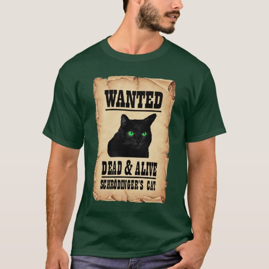 Schrodingerkat T-shirt (Voorkant)