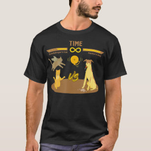 Schrodingers Cat VS Pavlovs Dog Funny Video Game T-shirt