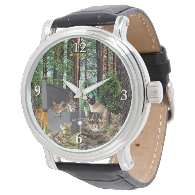 Schrodinger's Cat Watch Horloge (Gekanteld)
