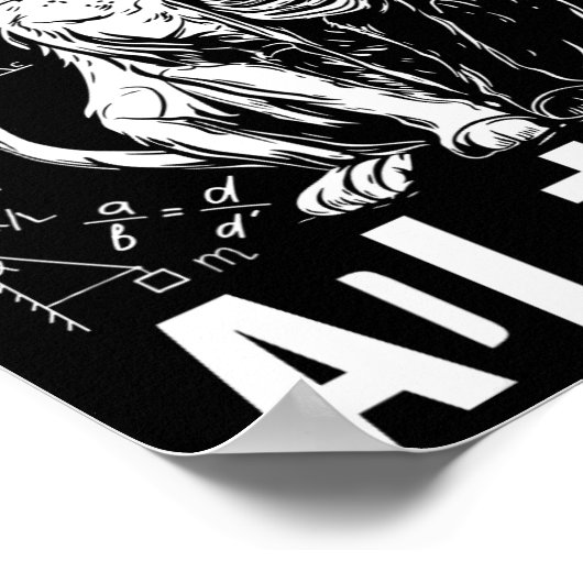 Schrödingers kat dood en levend poster (Hoek)