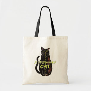 Schrodinger's kat grappige natuurkunde tote bag