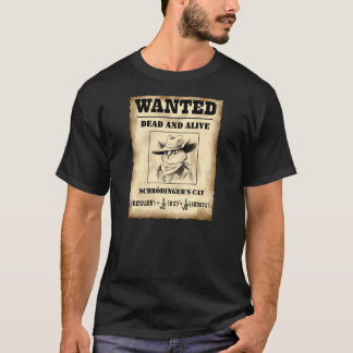 Schrödinger's kat t-shirt