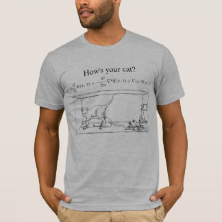 Schrödinger's kat t-shirt