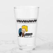 Schroeder Charlie Brown Music Glas (Voorkant)
