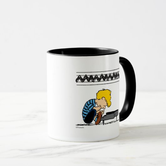 Schroeder Charlie Brown Music Mok (Voorkant rechts)