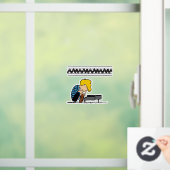 Schroeder Charlie Brown Music Raamsticker (Huis)