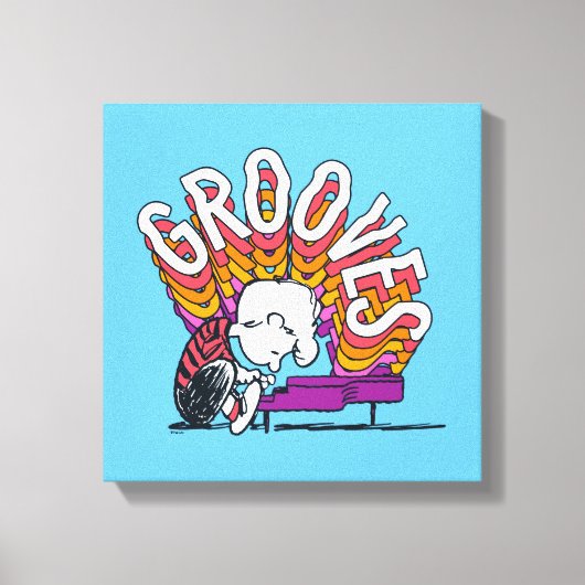Schroeder - Grooves Canvas Afdruk (Voorkant)