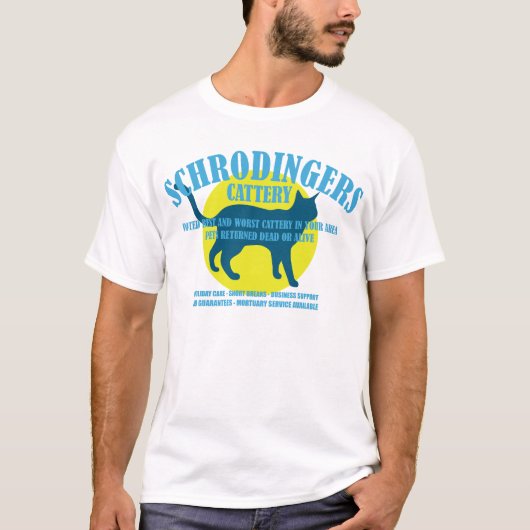 Schroedmachines Cattery T-shirt (Voorkant)