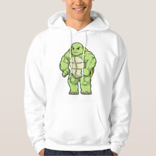 Schroef als Bodybuilder met Six pack Hoodie