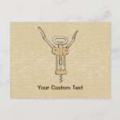 schroef briefkaart (Voorkant)