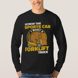 Schroef De Sportauto Magazijn Bestuurder Pro Vorkh T-shirt