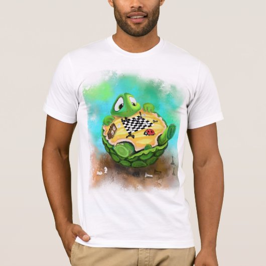 Schroef- en ladybug-speltechniek - Cartoon tekenen T-shirt (Voorkant)