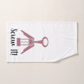 "Schroef het" Wijnopener Keuken Handdoek (Handdoek)
