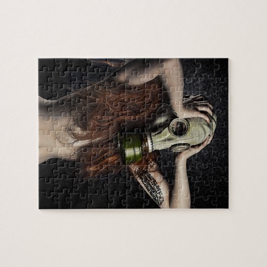 Schroef in het Masker Legpuzzel (Horizontaal)