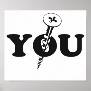 Schroef je maar. poster