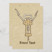 schroef kaart (Voorkant / Achterkant)