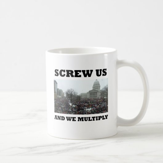 Schroef ons en we vermenigvuldigen ons koffiemok (Rechts)