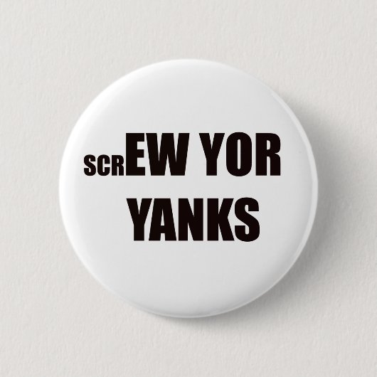 Schroef Yor Yanks Button (Voorkant)
