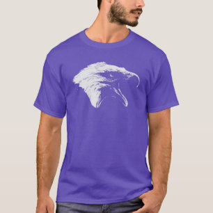Schroefbald Eagle in White T-shirt