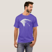 Schroefbald Eagle in White T-shirt (Voorkant volledig)