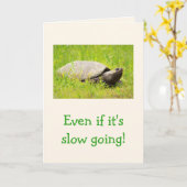 Schroefbemoediging Kaart (Gele Bloem)