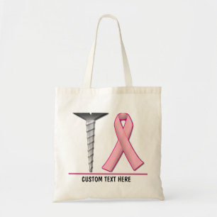 Schroefborstkanker!  Canvas tas