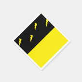 Schroefbouten patroon servet (Hoek)