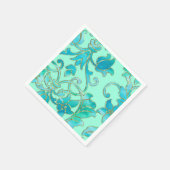 Schroefdop op om het even welke achtergrond van de servetten (Hoek)