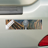 Schroeflamp Bumpersticker (Op auto)