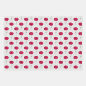  schroefmagenta Hydrangea Wrap Inpakpapier Vel (Voorkant 3)