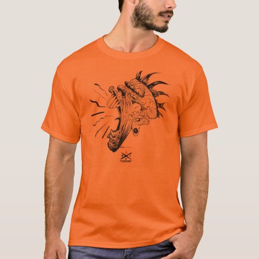 Schroefman (Oranje) T-Shirt (Voorkant)