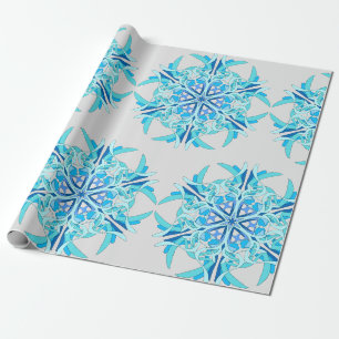 Schroefpapier met voering™, bevroren cadeaupapier