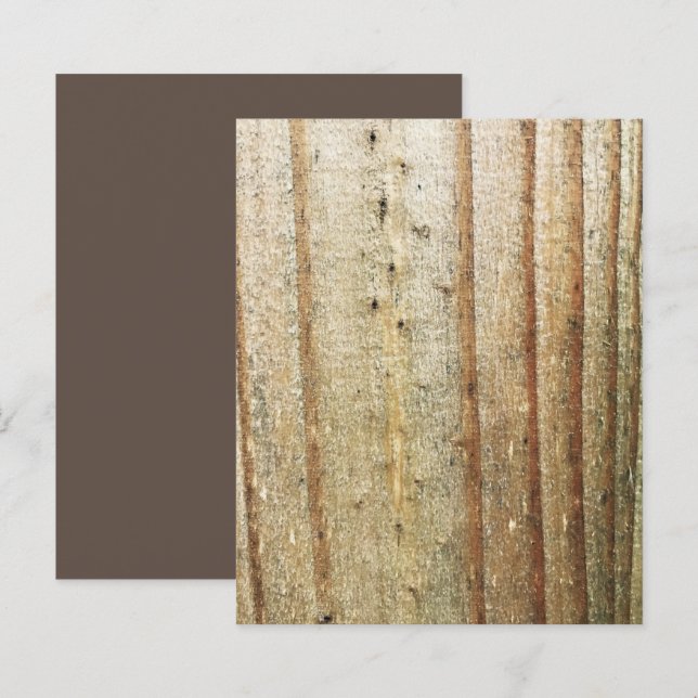 Schroefpapier voor bruine Tan Gold Groovy (Voorkant / Achterkant)