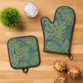 Schroefpatroon Ovenwant & Pannenlap Set (Top down)