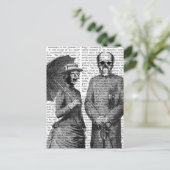 Schroefster, Vrouw en Sull Briefkaart (Staand voorkant)