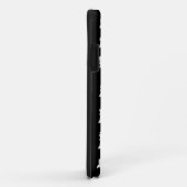 Schroefstukpatroon - zwart-wit Case-Mate iPhone case (Achterkant/rechts)