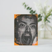 Schroefvlakkig briefkaart (Staand voorkant)