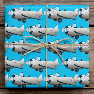 Schroefvliegtuig Cadeaupapier
