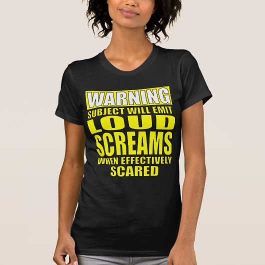 Schroefwaarschuwing T-shirt (Voorkant)