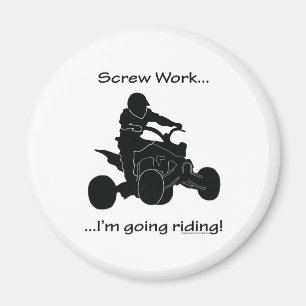 Schroefwerk... met een quad-racisme magneet
