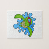 Schroefzwembril Legpuzzel (Horizontaal)