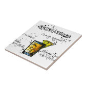 schroevendraaier Cocktail Recipe Tegeltje (Zijkant)