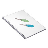 schroevendraaier notitieboek (Rechterzijde)