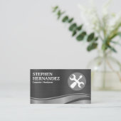 Schroevendraaier | Sleutel | Metalen Visitekaartje (Staand voorkant)