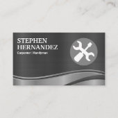 Schroevendraaier | Sleutel | Metalen Visitekaartje (Voorkant)