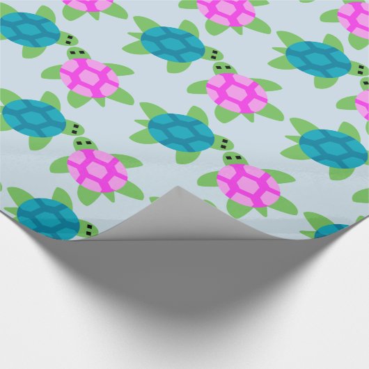 Schroffelvormig ontwerp - glanzend omslagpapier, cadeaupapier (Hoek)