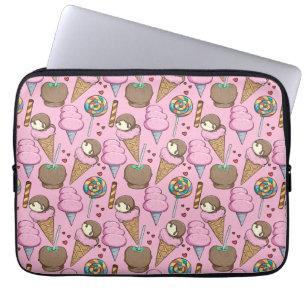 Schroompatroon Lolbuispatroon lolly 26 Laptop Sleeve